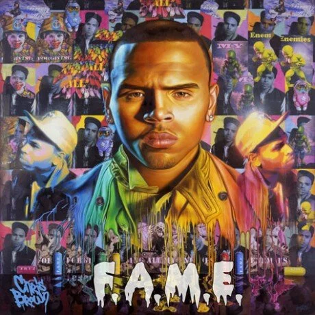 chris brown fame. Artwork: Chris Brown “F.A.M.E”
